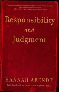 Front cover_Responsibility And Judgment