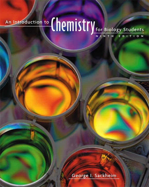 Front cover_Introduction To Chemistry For Biology Students, An