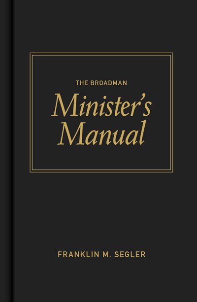 Front cover_The Broadman Minister's Manual
