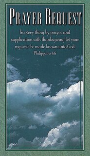 Front cover_Prayer Request Pew Cards (Package of 50)