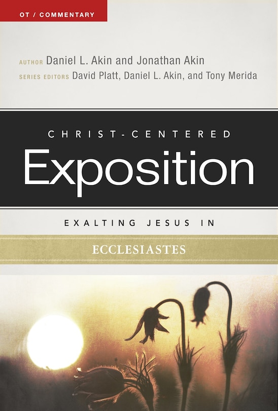 Front cover_EXALTING JESUS IN ECCLESIASTES