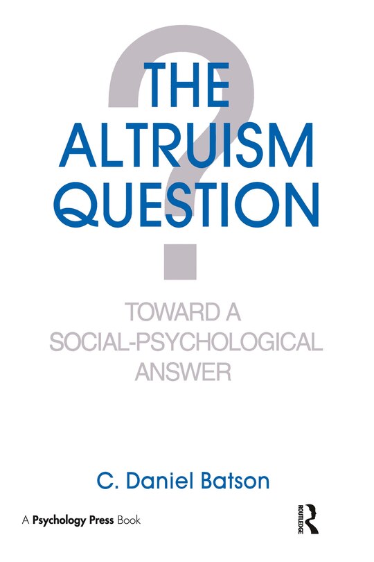 Front cover_The Altruism Question