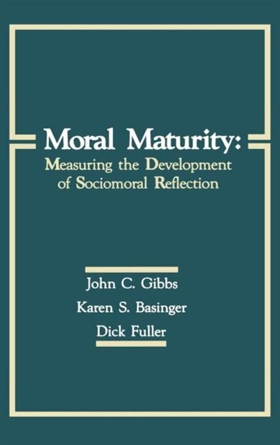 Front cover_Moral Maturity