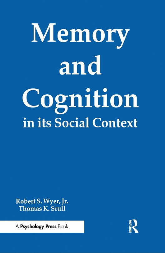 Couverture_Memory and Cognition in Its Social Context