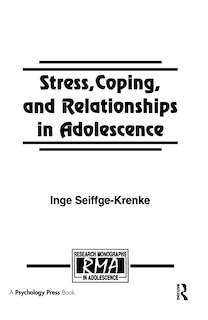 Couverture_Stress, Coping, and Relationships in Adolescence