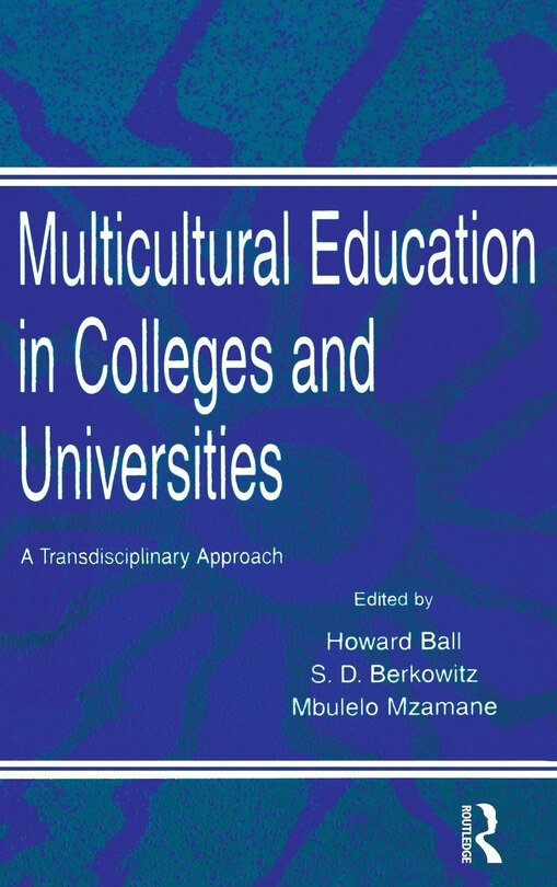 Front cover_Multicultural Education In Colleges And Universities