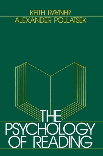 Couverture_The Psychology of Reading