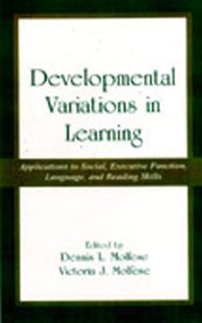 Couverture_Developmental Variations in Learning