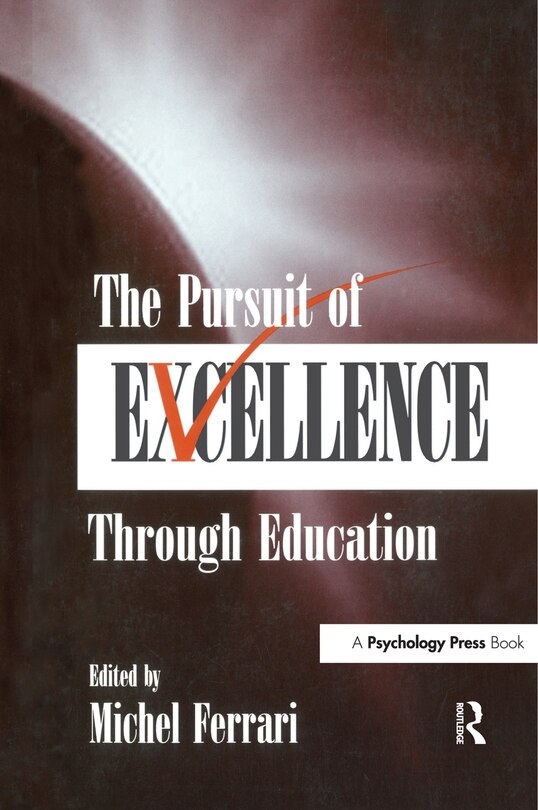 Couverture_The Pursuit Of Excellence Through Education