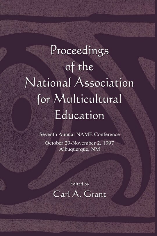 Front cover_Proceedings Of The National Association For Multicultural Education