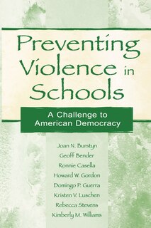 Front cover_Preventing Violence In Schools
