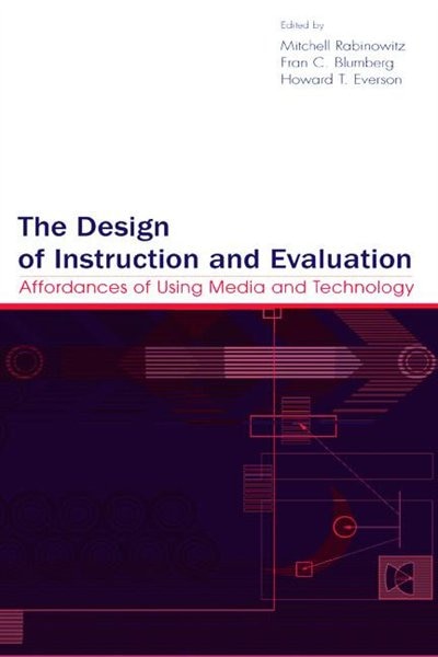 Couverture_Design of Instruction and Evaluation
