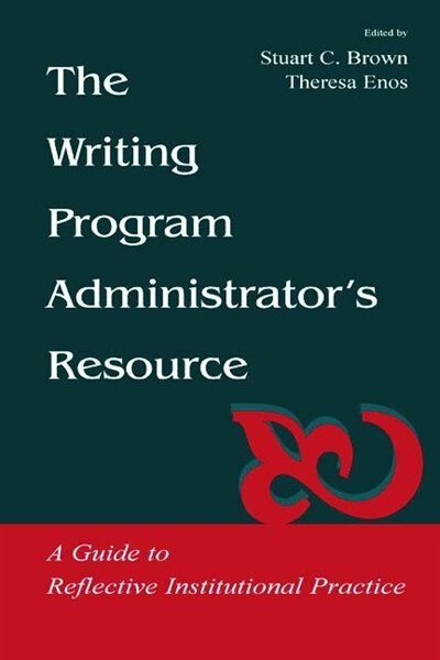 Couverture_The Writing Program Administrator's Resource
