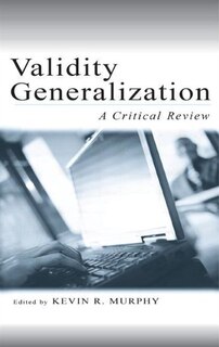 Couverture_Validity Generalization