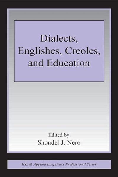 Front cover_Dialects, Englishes, Creoles, and Education