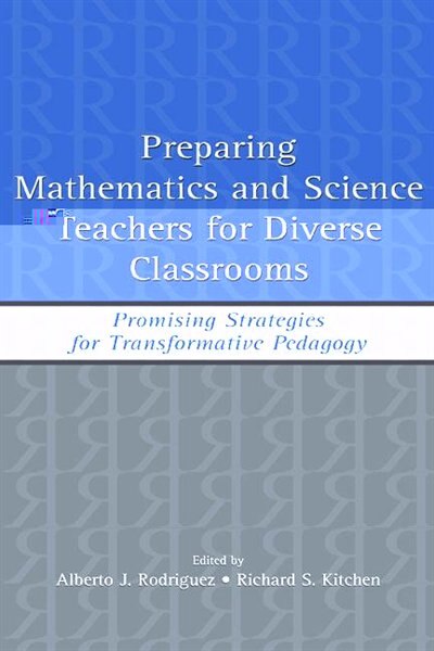 Front cover_Preparing Mathematics and Science Teachers For Diverse Classrooms