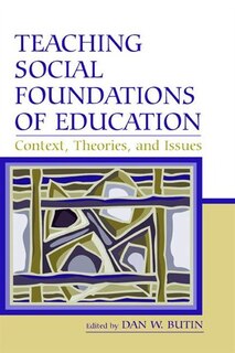 Front cover_Teaching Social Foundations of Education