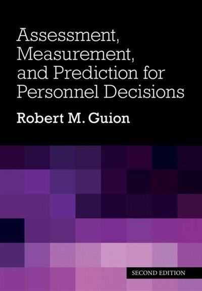 Front cover_Assessment, Measurement, and Prediction for Personnel Decisions