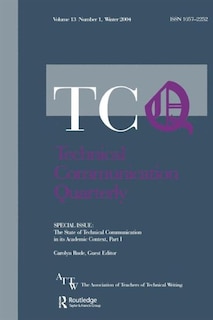 Front cover_The State of Technical Communication in Its Academic Context
