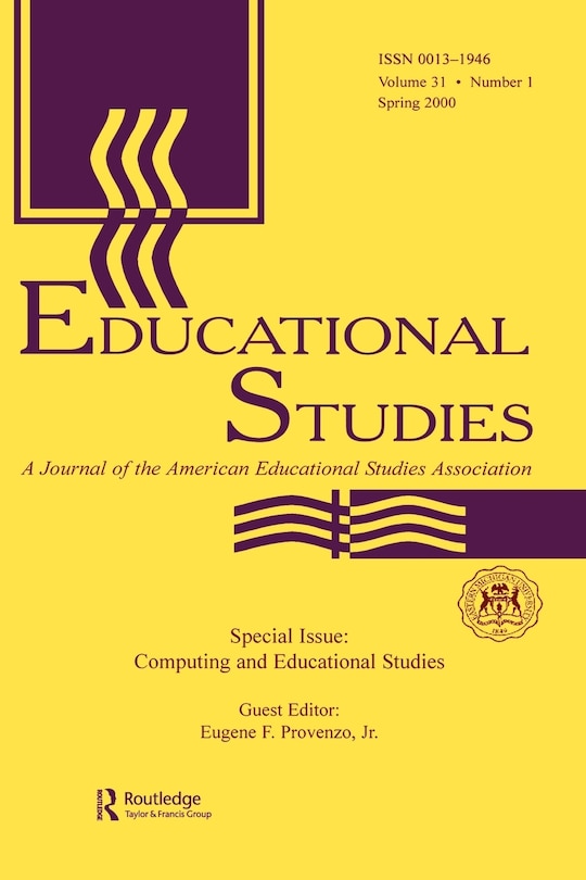 Front cover_Computing And Educational Studies