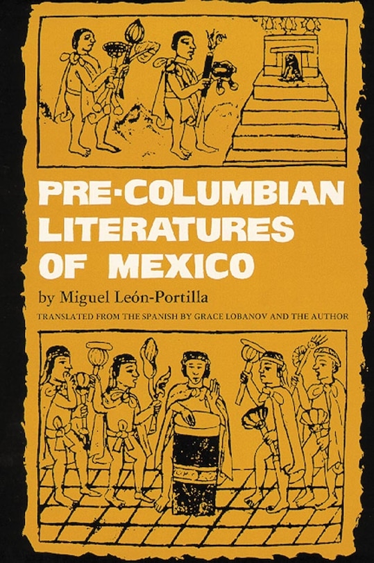 Front cover_Pre-columbian Literatures Of Mexico