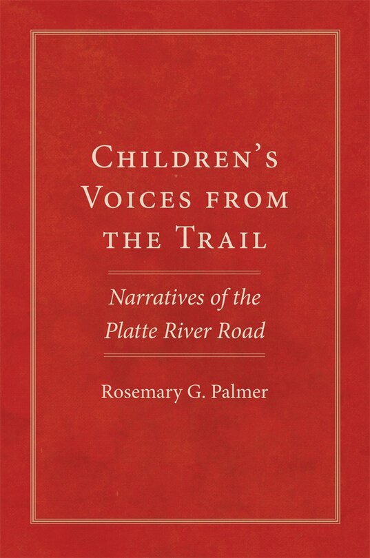 Front cover_Children's Voices from the Trail