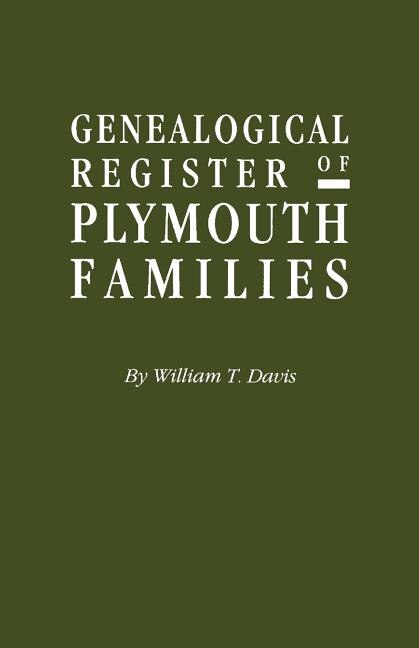 Front cover_Genealogical Register of Plymouth Families