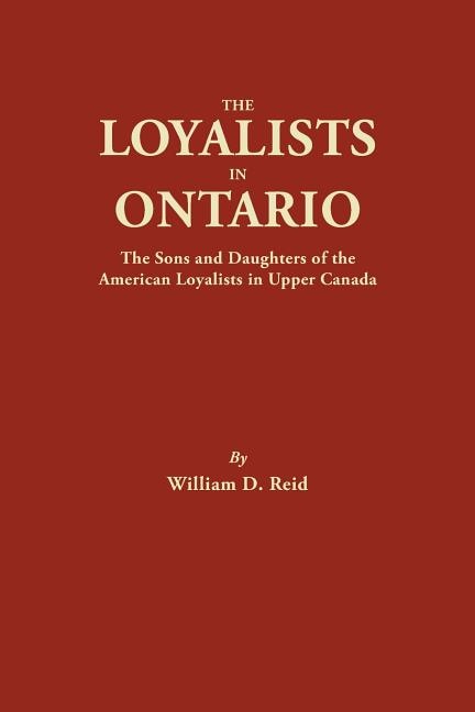Couverture_The Loyalists in Ontario