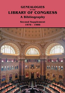 Front cover_Genealogies In The Library Of Congress