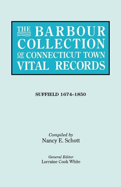 Couverture_Barbour Collection of Connecticut Town Vital Records. Volume 45