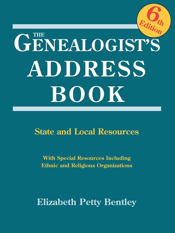 Front cover_The Genealogist's Address Book. 6th Edition