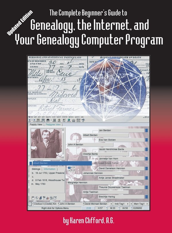 Front cover_The Complete Beginner's Guide to Genealogy