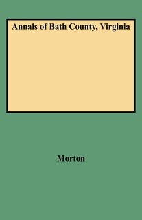 Front cover_Annals of Bath County, Virginia