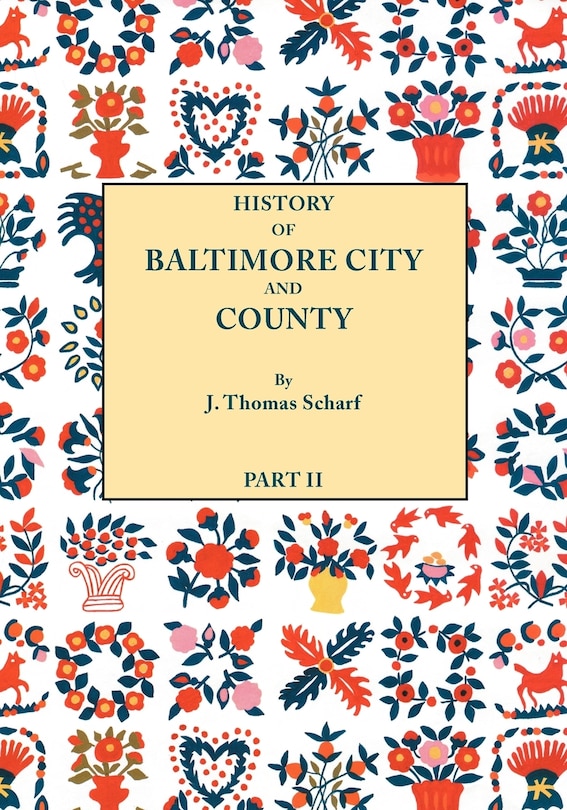 Front cover_History of Baltimore City and County [Maryland] from the Earliest Period to the Present Day [1881]