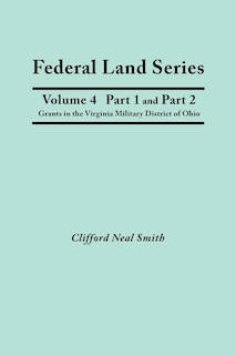 Front cover_Federal Land Series. a Calendar of Archival Materials on the Land Patents Issued by the United States Government, with Subject, Tract, and Name Indexe