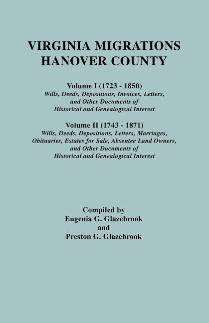 Couverture_Virginia Migrations - Hanover County
