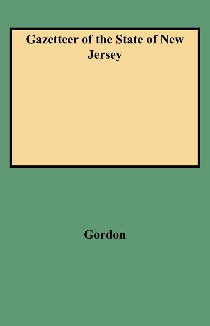 Front cover_Gazetteer of the State of New Jersey