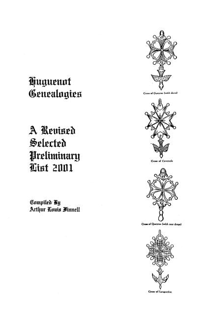 Couverture_Huguenot Genealogies