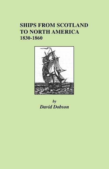 Front cover_Ships from Scotland to North America