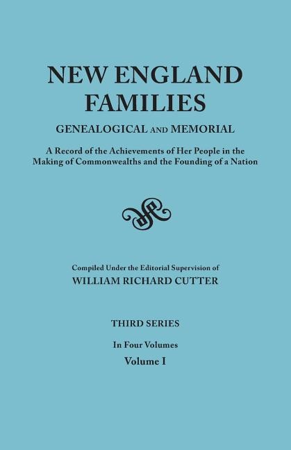 Front cover_New England Families