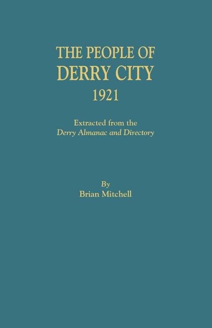 Front cover_People of Derry City, 1921