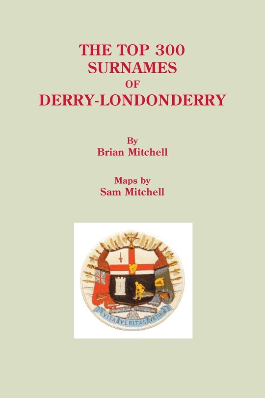 Front cover_Top 300 Surnames of Derry-Londonderry