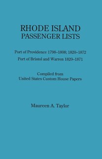 Couverture_Rhode Island Passenger Lists.