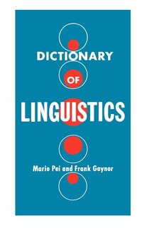 Front cover_Dictionary of Linguistics
