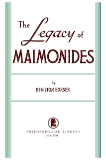 Front cover_Legacy of Maimonides