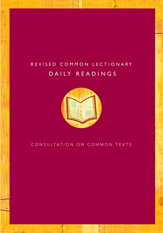 Couverture_Revised Common Lectionary Daily Readings