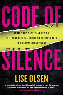 Front cover_Code of Silence