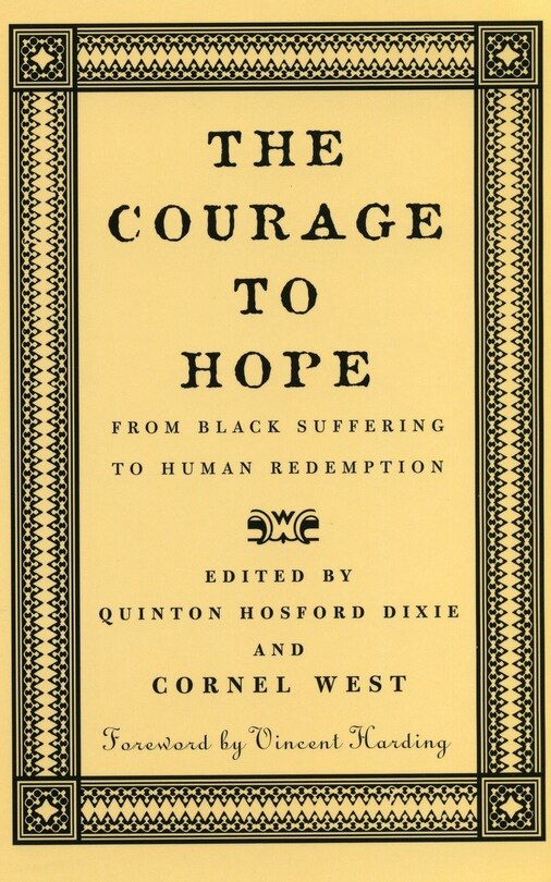 Front cover_The Courage To Hope