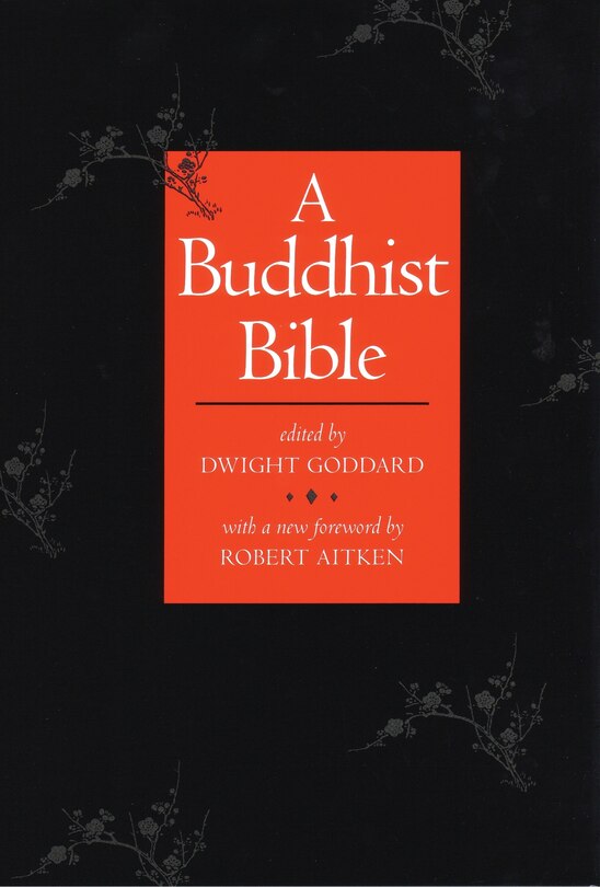 Front cover_A Buddhist Bible