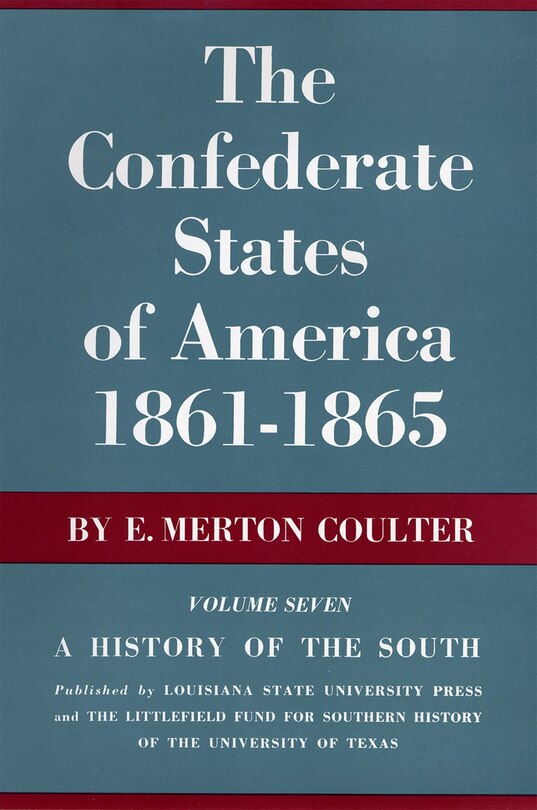 Front cover_The Confederate States of America, 1861-1865